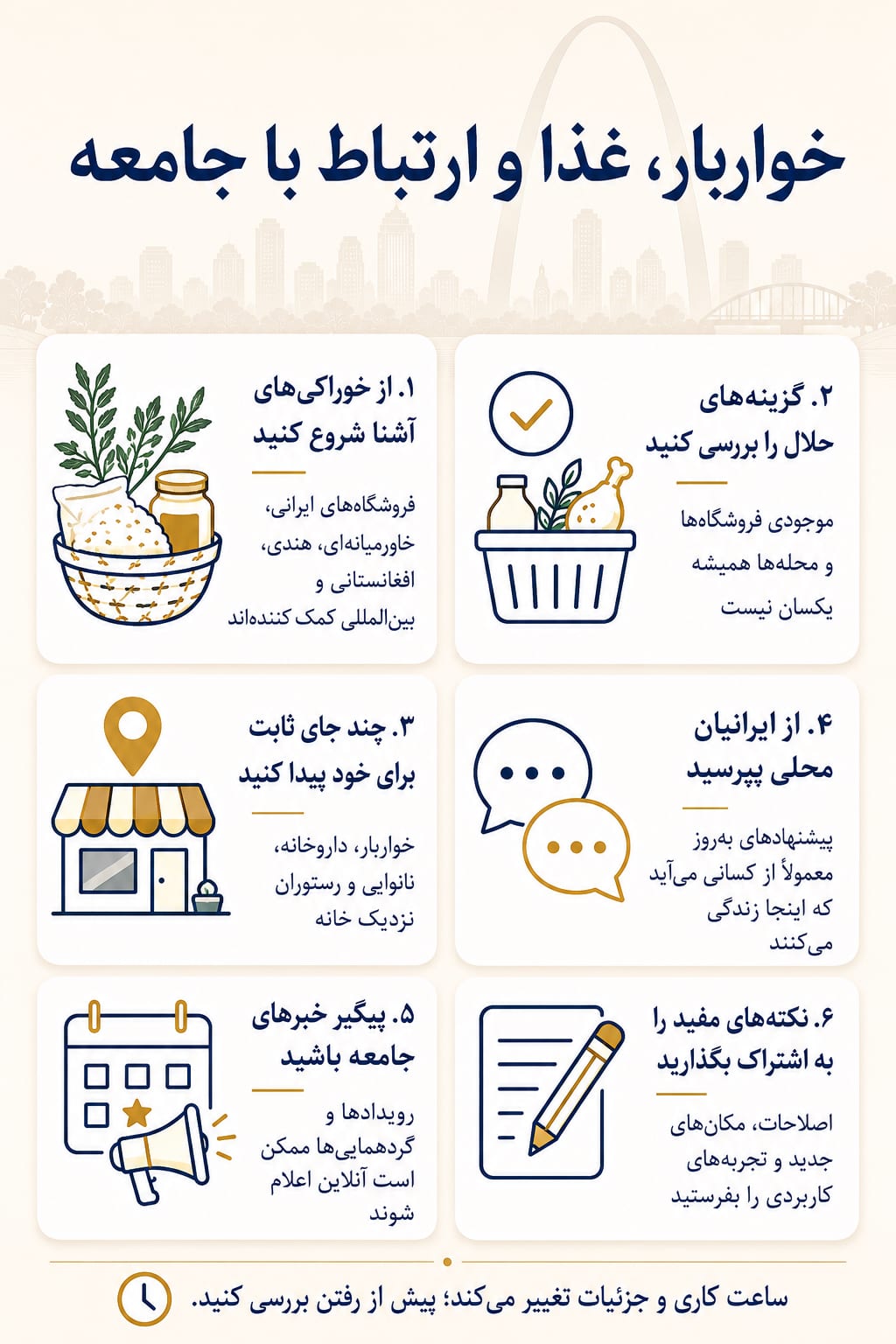 خلاصهی تصویری: مواد غذایی ایرانی و جامعه
